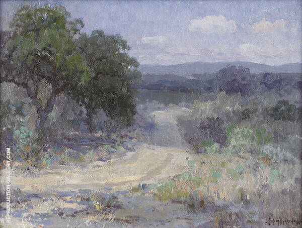 A Path Through The Texas Hill Country | Oil Painting Reproduction