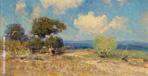 A Sunny Morning South West Texas 1910 By Julian Onderdonk