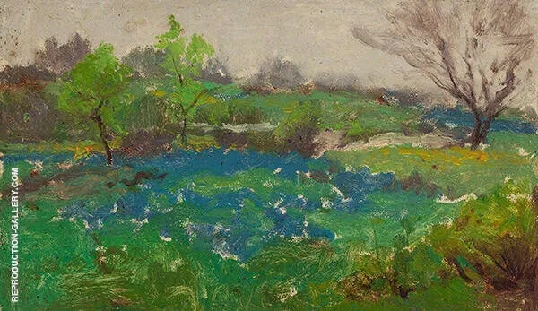 Bluebonnets By Julian Onderdonk