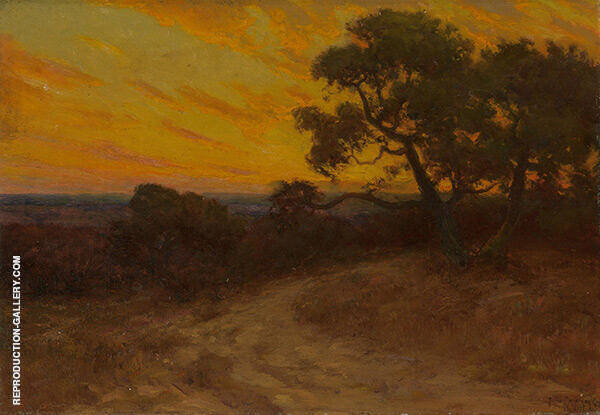 Golden Sunset Southwest Texas | Oil Painting Reproduction