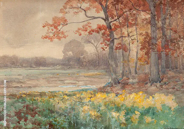 Landscape c1908 By Julian Onderdonk