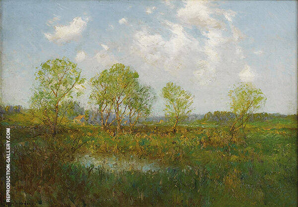 Late Afternoon 1909 by Julian Onderdonk | Oil Painting Reproduction