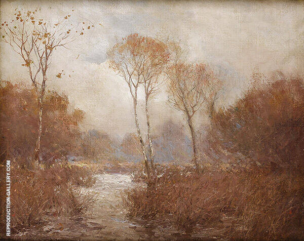 October Landscape by Julian Onderdonk | Oil Painting Reproduction