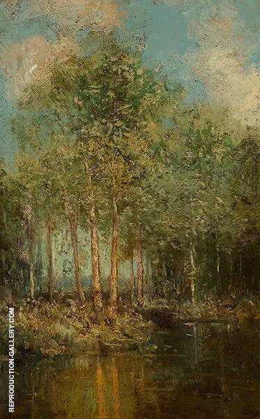 The Woodland Glade Maine 1909 By Julian Onderdonk