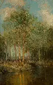 The Woodland Glade Maine 1909 By Julian Onderdonk