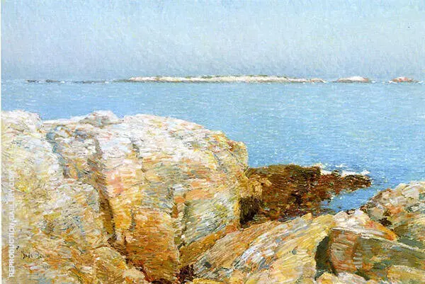 Duck Island,Isle of Shoals 1906 By Childe Hassam