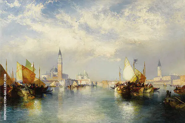 Splendor of Venice The Grand Canal 1904 By Thomas Moran