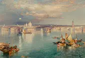 Venetian Scene 1898 By Thomas Moran