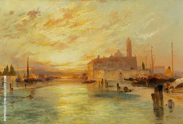Venice By Thomas Moran