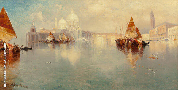 Venice 1887 by Thomas Moran | Oil Painting Reproduction