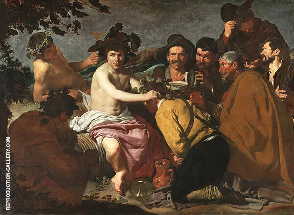 The Feast of Bacchus By Diego Velazquez