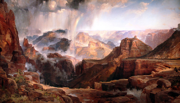 Chasm of The Colorado by Thomas Moran | Oil Painting Reproduction