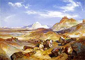 Petrified Forest By Thomas Moran