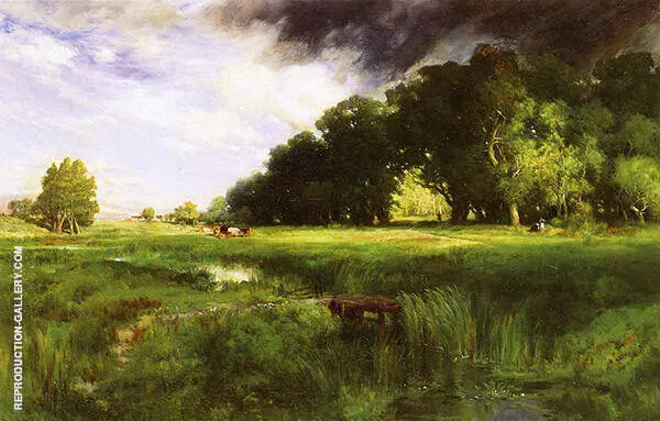 Summer Squall By Thomas Moran