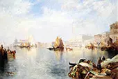 Venetian Grand Canalg By Thomas Moran