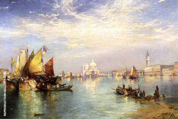 Venice by Thomas Moran | Oil Painting Reproduction