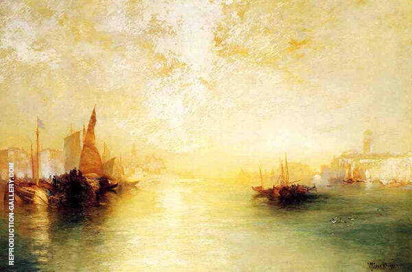 Venice 2 by Thomas Moran | Oil Painting Reproduction