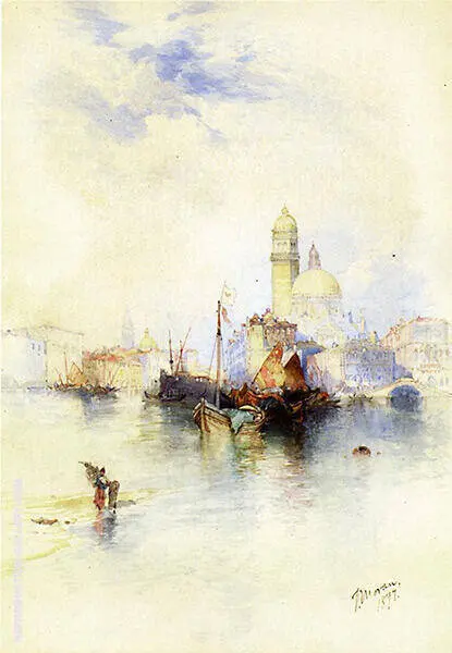 Venice 4 By Thomas Moran