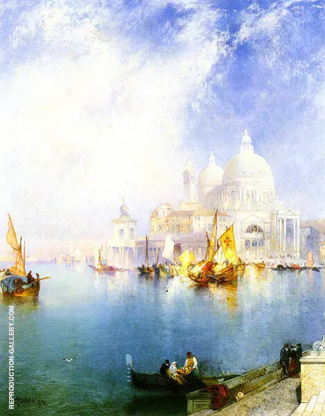 Venice 5 By Thomas Moran