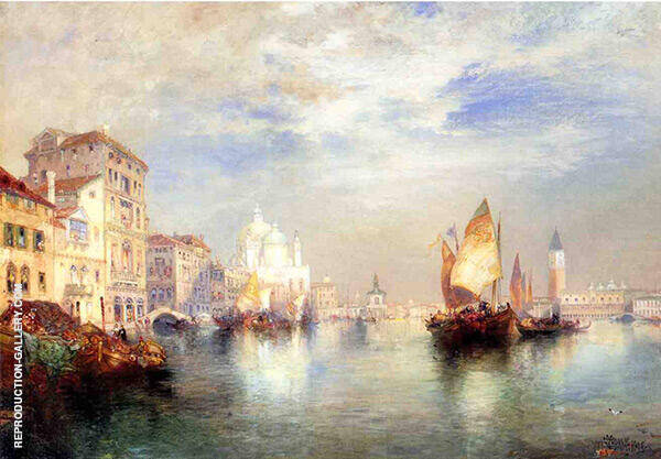 Venice 1905 by Thomas Moran | Oil Painting Reproduction