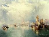 Venice Grand Canal By Thomas Moran