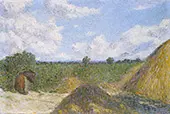Haystacks By Leon Pourtau