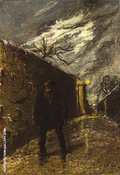 Le Vieillard by Leon Pourtau | Oil Painting Reproduction
