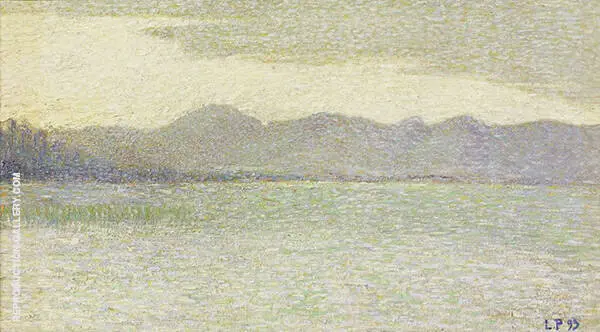 The Lac du Bourget By Leon Pourtau