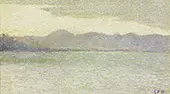 The Lac du Bourget By Leon Pourtau