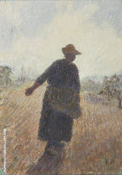 The Sower by Leon Pourtau | Oil Painting Reproduction