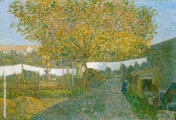 The Washerwomen 1893 By Leon Pourtau