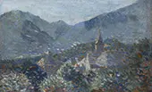 Village du Bugey en Savoie 1894 By Leon Pourtau