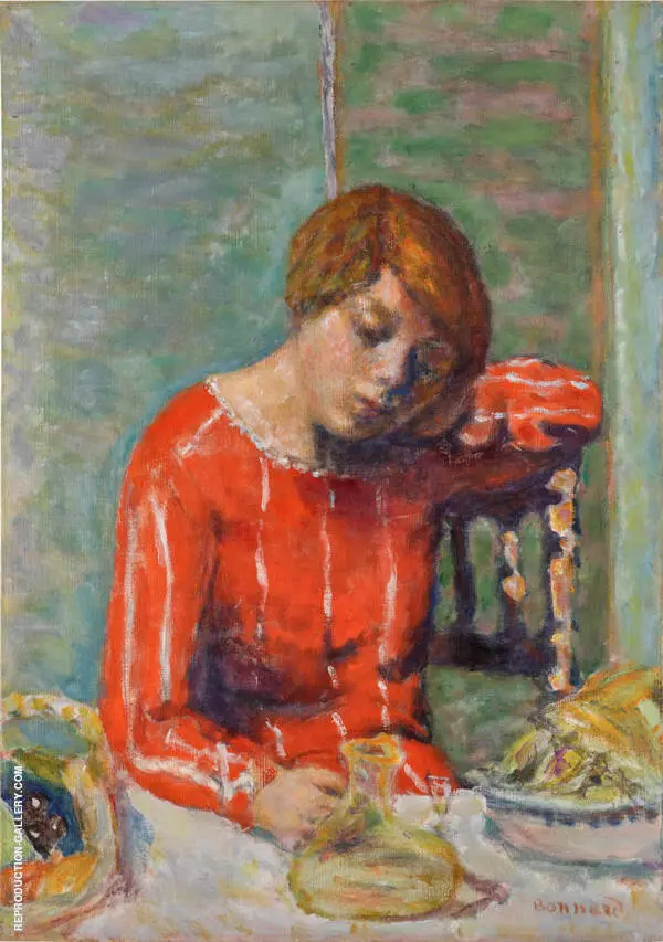 Le Corsage Raye (The Striped Bodice) 1922 By Pierre Bonnard