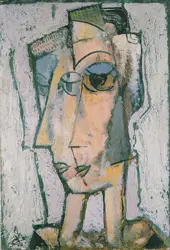 Woman with Curler c1930 By Alfred Henry Maurer