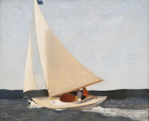 Sailing 1911 By Edward Hopper