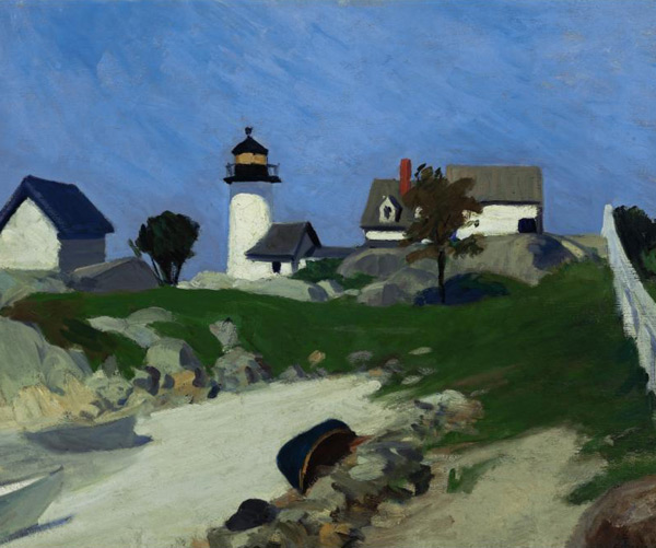 Squam Light by Edward Hopper | Oil Painting Reproduction