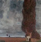 Big Poplar II 1903 By Gustav Klimt