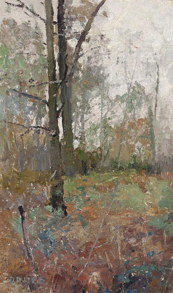 Autumn 1904 by David Davies | Oil Painting Reproduction