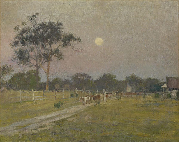 Evening Templestowe 1897 by David Davies | Oil Painting Reproduction