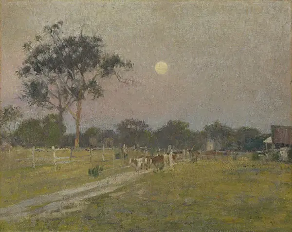 Evening Templestowe 1897 By David Davies