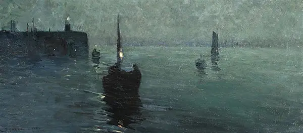 St Ives c1900 By David Davies