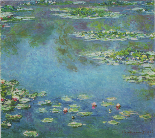 Nympheas Water Lilies 1906 by Claude Monet | Oil Painting Reproduction