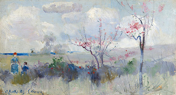 Herricks Blossoms by Charles Conder | Oil Painting Reproduction