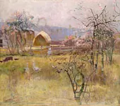 The Farm Richmond 1888 By Charles Conder