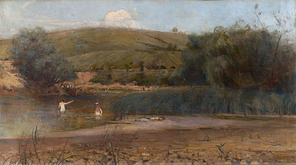 The Yarra Heidelberg by Charles Conder | Oil Painting Reproduction