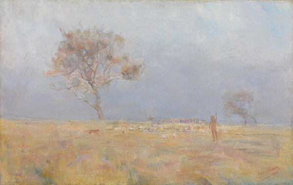 While Daylight Lingers by Charles Conder | Oil Painting Reproduction