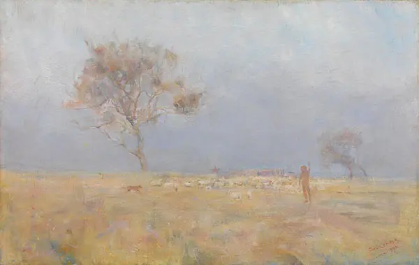While Daylight Lingers By Charles Conder