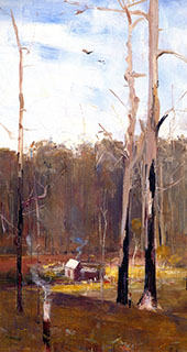 A Primeval Clearing Gembrook By Arthur Streeton