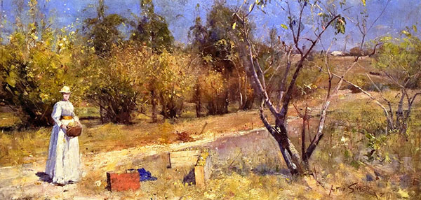 Autumn by Arthur Streeton | Oil Painting Reproduction