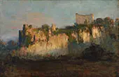 Chepstow Castle By Arthur Streeton